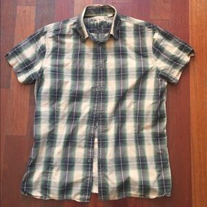Diesel short sleeve button up shirt
